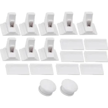 Dětská zábrana Magnetický zámek na šuplíky 8 ks