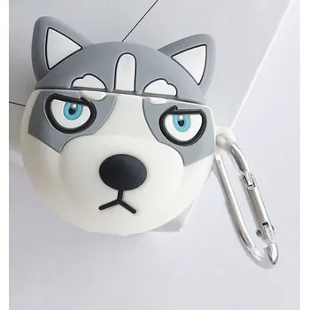 Příslušenství pro sluchátka Obal na pouzdro na Apple Airpods 1 / 2 K2210 šedá