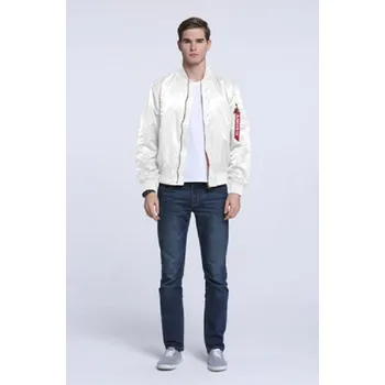 Jarní/podzimní unisex bunda J3045 bílá S