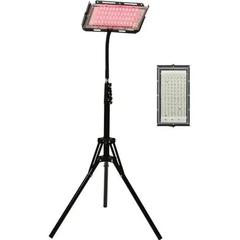 Měřič tělesných funkcí Lampa s červeným světlem 660nm 850nm Teleskopický stojan 60-180cm 96 LED Terapie svalů Úleva od bolesti Rotace 360° 50W Ochranné brýle
