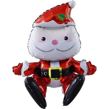 Vánoce Vánoční fóliový balónek Santa Claus