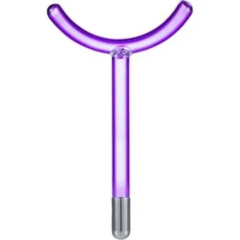 Pleťová maska Vysokofrekvenční Y elektroda pro terapii ultrafialovým světlem Náhradní skleněná elektroda pro 4v1 vysokofrekvenční přístroj Neon Wand Dezinfekční péče o pleť