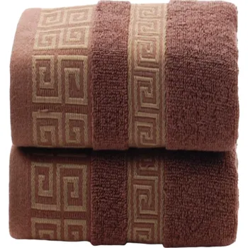 Ručník Bavlněný ručník 75 x 34 cm hnědá