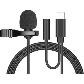 Mikrofon Klopový mikrofon s 3,5mm jackem pro sluchátka