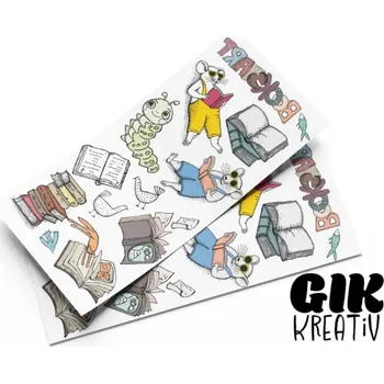 Tetování GIK Kreativ Dočasné tetování - bookstart