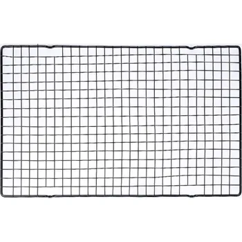 Grilovací rošt Mřížka na chladnutí z nerezové oceli 40,7 x 24,9 cm Odkapávací chladicí rošt s nepřilnavým povlakem na pečení, grilování a sušení