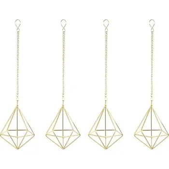 Stojan na květiny Závěsný držák na květiny 4 ks