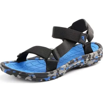 Pánská obuv Pánské maskáčové sandály modrá 40