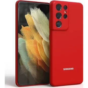 Pouzdro na mobilní telefon Silikonový ochranný kryt na Samsung Galaxy S20 FE 2022 B2042 červená