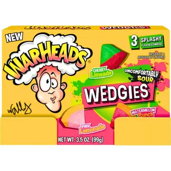 Bonbon Warheads Wedgies Theater Box 99 g
