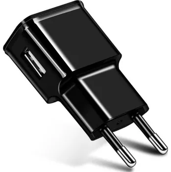 USB síťový nabíjecí adaptér 10 ks černá