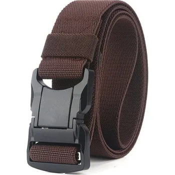 Opasek Látkový pásek L422 hnědá