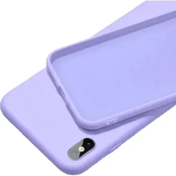 Pouzdro na mobilní telefon Silikonový ochranný kryt pro Xiaomi Redmi Note 11S fialová