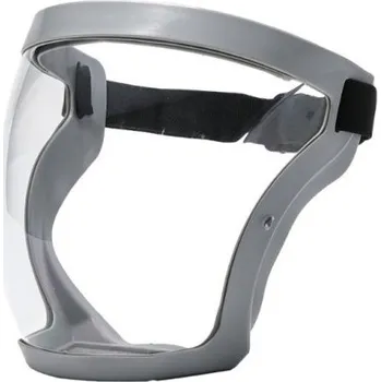 ochranný štít Celoobličejový ochranný štít šedá