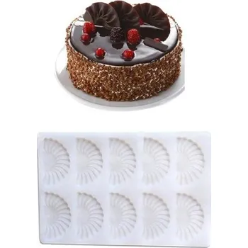 Forma na odlévání Silikonová forma na dekoraci dortu 14