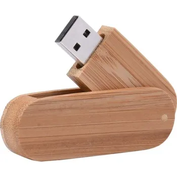Ukládání dat Dřevěný USB flash disk 2.0 4GB 3