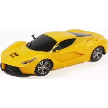 RC model auta Závodní RC auto s volantem J1647 žlutá
