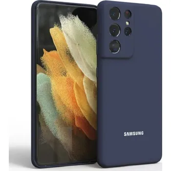 Pouzdro na mobilní telefon Silikonový ochranný kryt na Samsung Galaxy S10e B2043 tmavě modrá