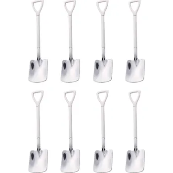 Příbor Lžičky ve tvaru lopaty 8 ks
