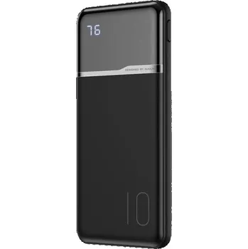 Powerbanka Powerbanka 10 000 mAh s LED displejem černá