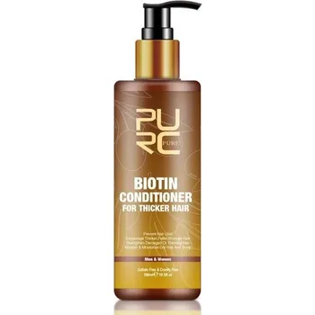 Vlasový kondicionér s biotinem pro rychlý růst vlasů Kondicionér s výtažkem ze zázvoru pro silnější a hustší vlasy pro muže i ženy Kondicionér na vlasy proti vypadávání 300 ml