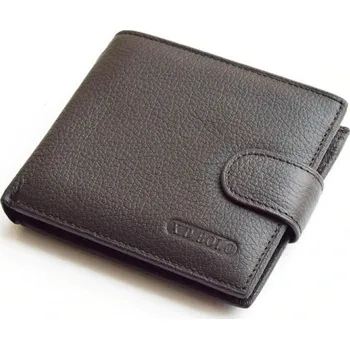 Peněženka Pánská kožená peněženka M423 tmavě hnědá