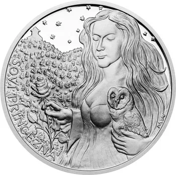 Sběratelství 2025 - Stříbrná medaile Soví princezna na Sovinci - Pověsti českých hradů