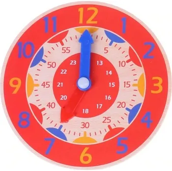 Hodiny Dětské hodiny A2040 červená