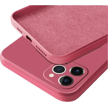 Pouzdro na mobilní telefon Silikonový ochranný kryt pro Samsung Galaxy S8 červená