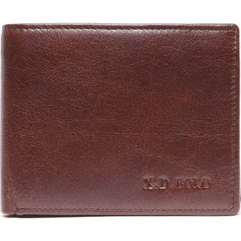 Peněženka Pánská kožená peněženka M534 tmavě hnědá