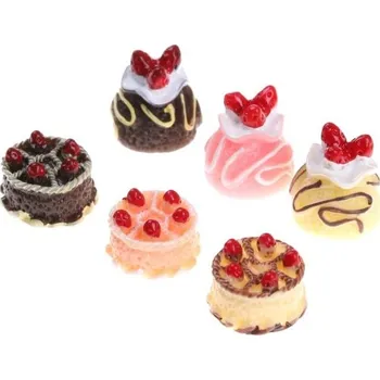 Doplněk pro panenku Dorty pro panenku 6 ks