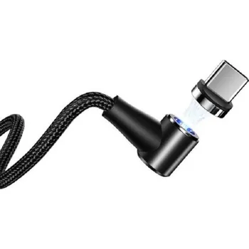 Datový kabel Lomený magnetický USB kabel K618 černá 1 m 2