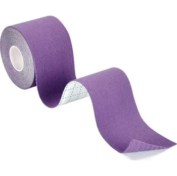 Tejpovací páska Myofasciální liftingová páska na obličej 2,5 x 500 cm V-line páska na pleť Redukce vrásek Podpora mimických svalů Omlazení pleti fialová