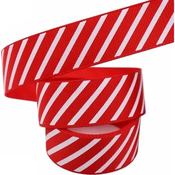 Papír Pruhovaná stuha 25 mm x 9,1 m Dekorační stuha na dárky Kreativní tvoření Saténová stuha na aranžování Ruční výroba Ozdobné balení červená