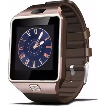 Chytré hodinky Smart watch DZ09 J2732 zlatá