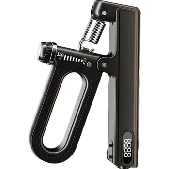 Posilovač prstů a zápěstí Posilovací pomůcka na prsty a zápěstí 10 - 120 kg Nastavitelný posilovač zápěstí a prstů