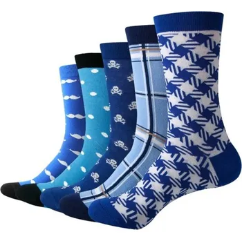 Pánské ponožky Pánské dlouhé ponožky - 5 párů