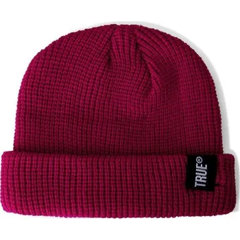 Čepice Pánská zimní čepice TRUE vínová