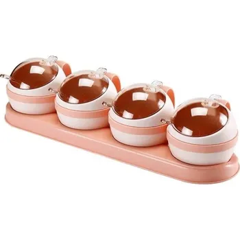 Úložný box Organizér na koření C307 růžová L