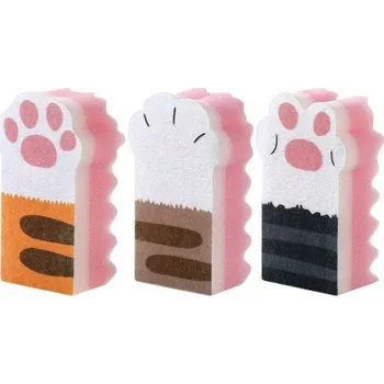 Houba kočičí tlapa 3 ks růžová