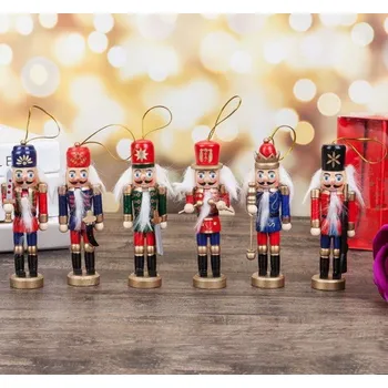 Vánoční dekorace Dřevěný vánoční vojáček