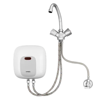 Bojler Hakl PL Průtokový ohřívač se stojánkovou beztlakovou baterií, 3,5kW, 22cm IconicLine , HA16PLSET135