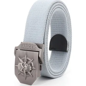 Opasek Látkový pásek s lebkou 160 cm 17