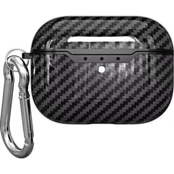 Příslušenství pro sluchátka Obal na pouzdro na Apple Airpods Pro K2355 černá