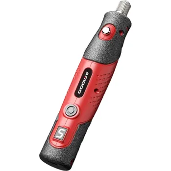 Vrtačka Elektrická mini bruska Bezdrátová mini vrtačka s napájecím kabelem 4,2 V 15,5 x 2,7 cm Mikrobruska Gravírovací pero