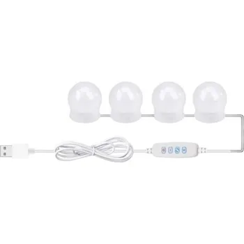 LED světla na zrcadlo 4 ks