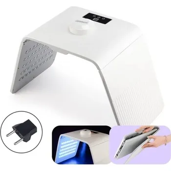 Měřič tělesných funkcí Lampa fotonové terapie PDT Nano Hydratace Červené Modré světlo Home SPA Omlazení Pleti 7 barev LCD displej Rozprašovač proti stárnutí