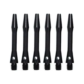 Šipka Hliníkové násadky na šipky 6 ks T961 černá