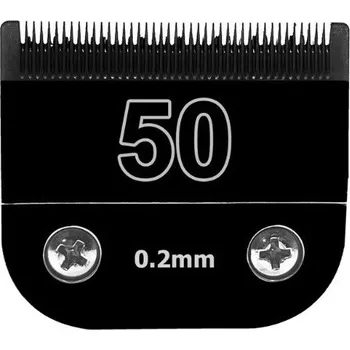 Náhradní střihací hlavice pro strojky Andis, Wahl, Oster, Furzone, Laube, Heiniger a Conair Profesionální ocelová hlavice na stříhání zvířat 0,2 mm Model 50
