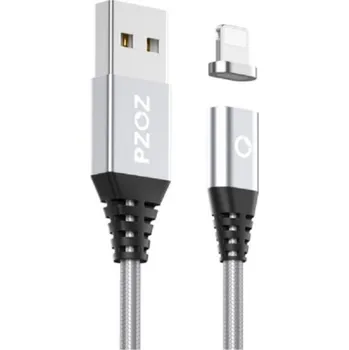 Datový kabel Magnetický kabel typu C, pro Apple, micro USB J1380 stříbrná 1 m Apple
